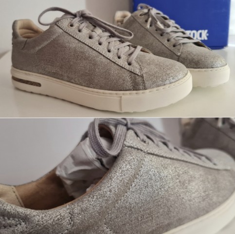 Obutev ○birkenstock ●usnje●št.39 ●nove - foto