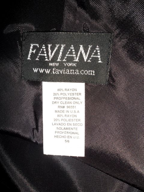 Večerna/maturantska dolga obleka Faviana (S) 60 EUR