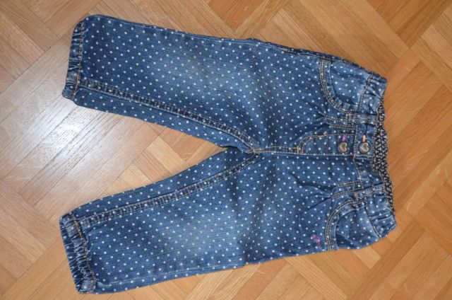 Jeans hlače S. Oliver št. 80, 6 eur + ptt