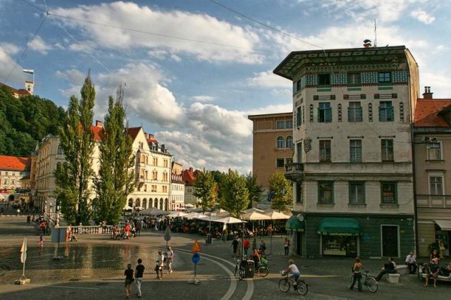 Ljubljana in poletje - foto