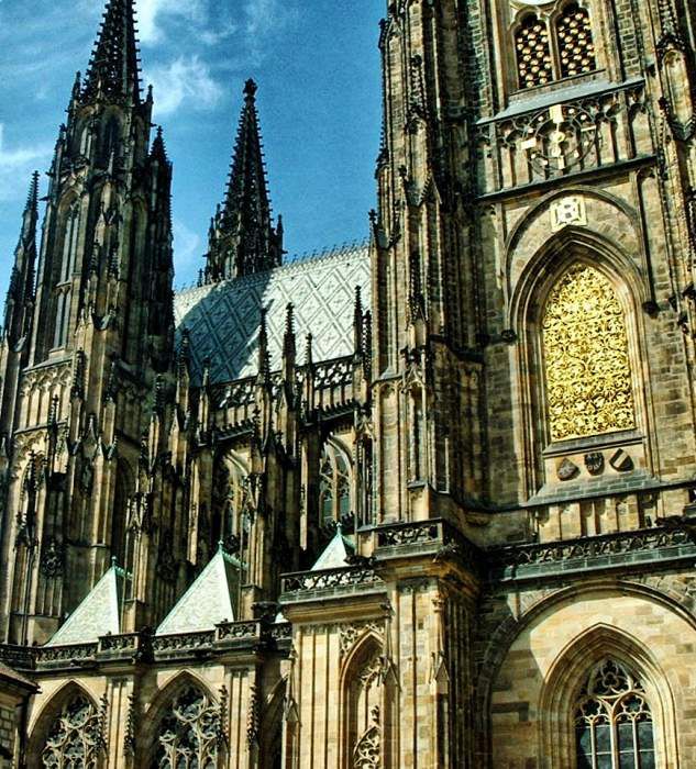 češka: praga - katedrala sv. vida - foto povečava