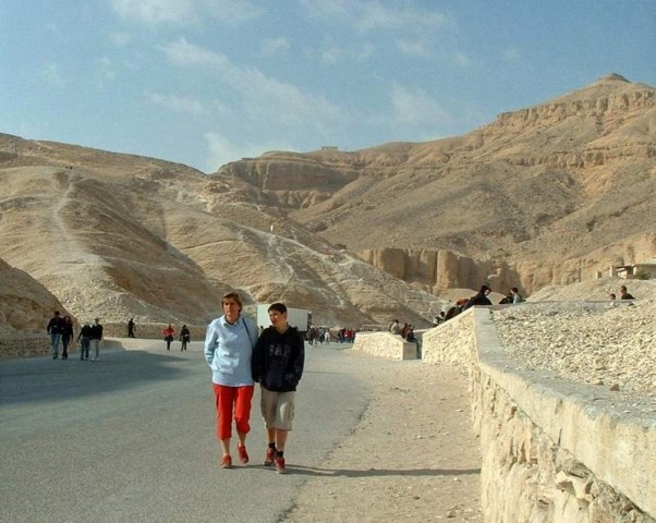 2. egipt - thebe - dolina kraljev - foto