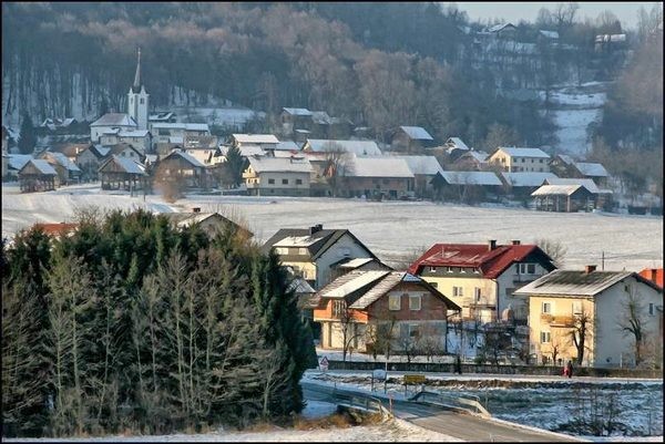 škofljica pozimi/2 - foto