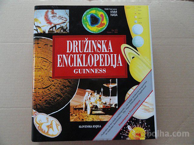 Knjiga družinska enciklopedija guinness - foto