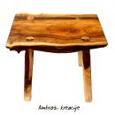 stolček ali mizica; Višina: 39 cm; velikost plošče: 42 X 25 cm; 75 €