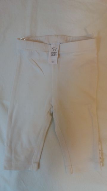 Bele tanke hlače, št. 62, 2€