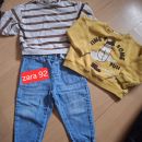 Zara jeans + puloverja