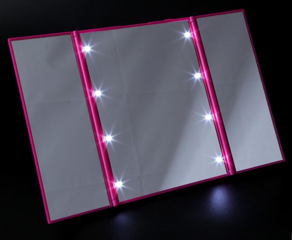 Samostoječe ogledalo z LED osvetlitvijo