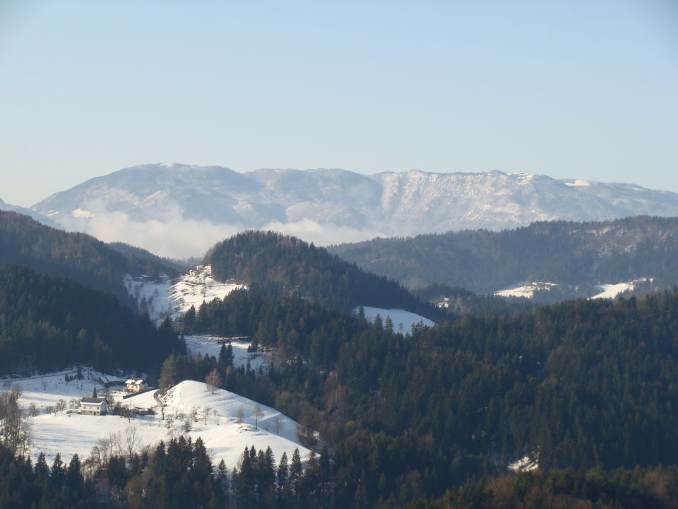 Topolšica-Lom 884m, 21.2.2010 - foto povečava