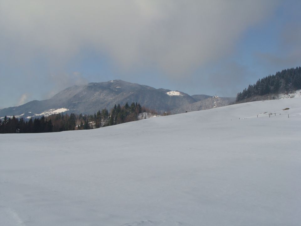 Topolšica-Lom 884m, 21.2.2010 - foto povečava