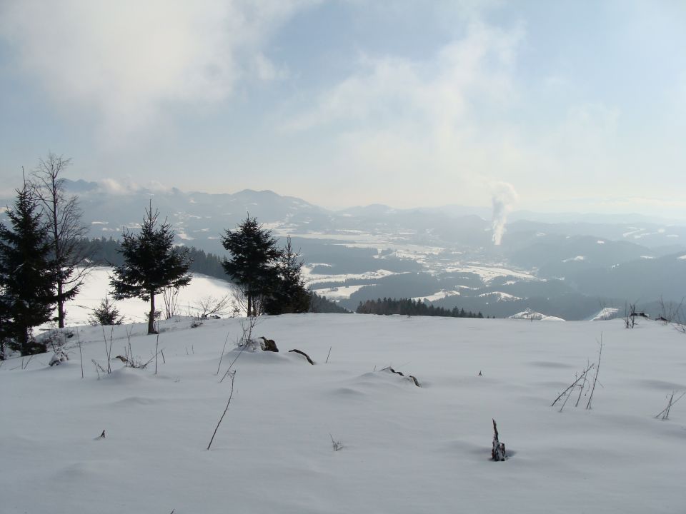 Topolšica-Lom 884m, 21.2.2010 - foto povečava