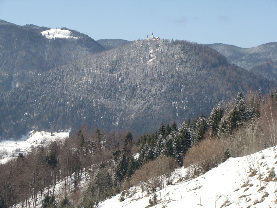 Topolšica-Lom 884m, 21.2.2010 - foto povečava