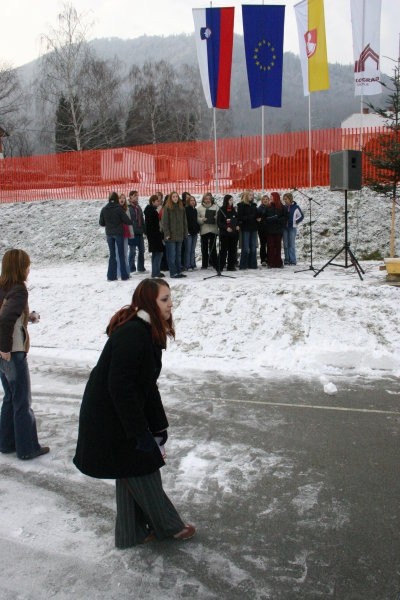 Gimnazija - otvoritev gradbišča  - foto