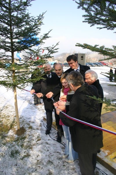 Gimnazija - otvoritev gradbišča  - foto