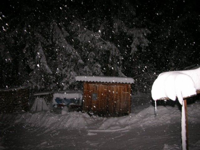 Sneg 20. marec 2007 - foto