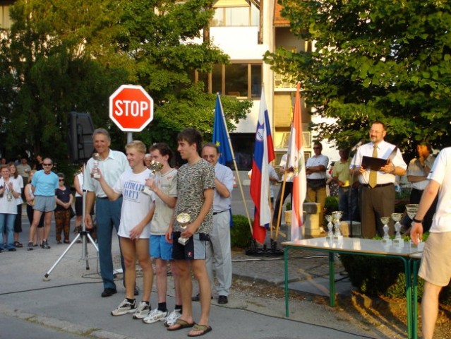 5. Tek po ulicah Radovljice 2005 - foto