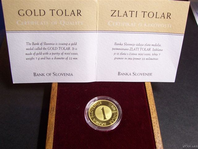 Zlati tolar