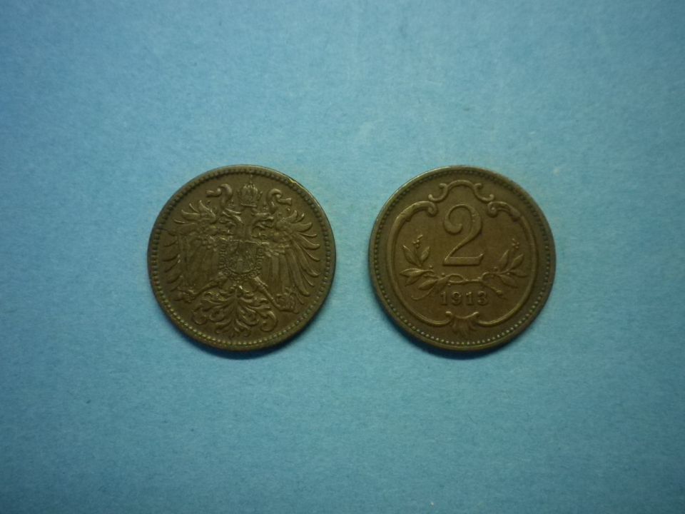 2 HELLER - AO - 1913 - XF