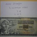 1000 din 4 november 1981 - UNC 1
