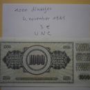 1000 din 4 november 1981 - UNC