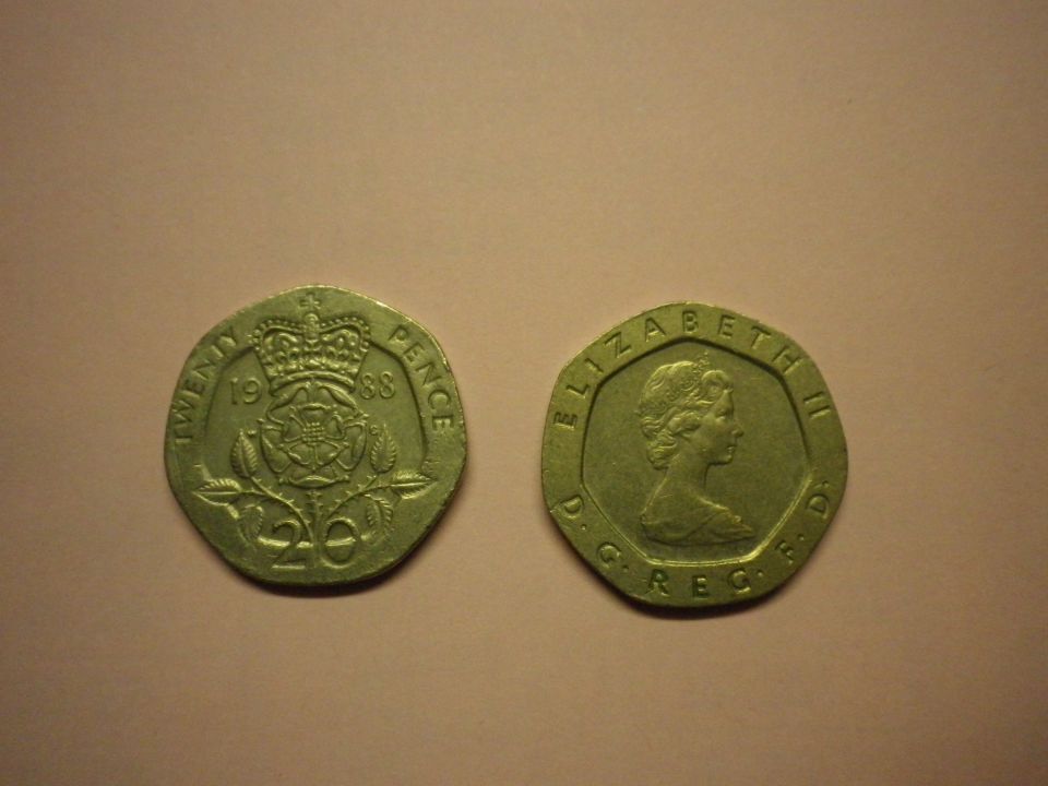 20 pence 1988