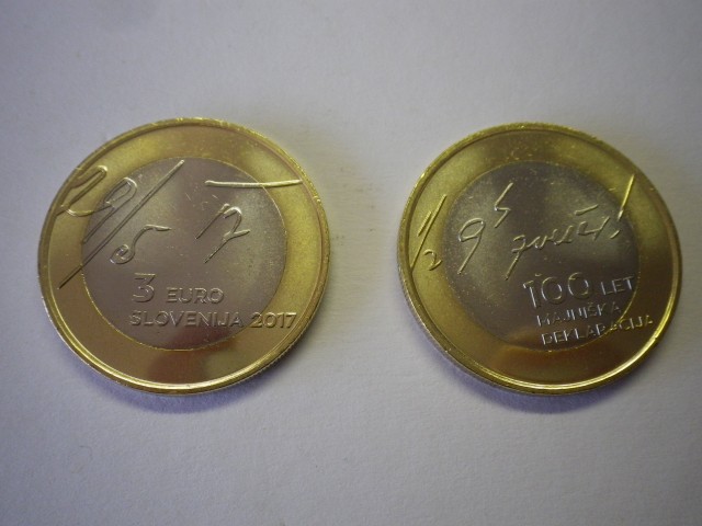 Zbirko  2017 BU + PROOF + majniška - foto
