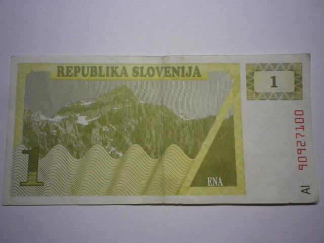 Slovenski tolarji, boni XF - foto