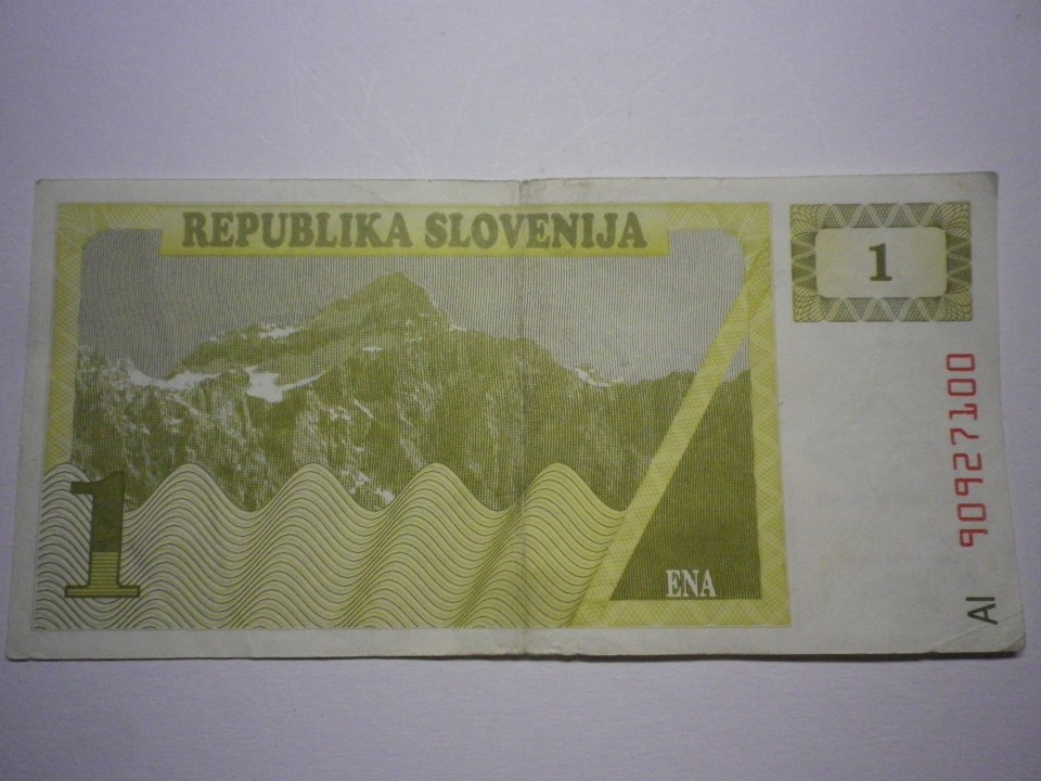 Slovenski tolarji, boni XF - foto povečava