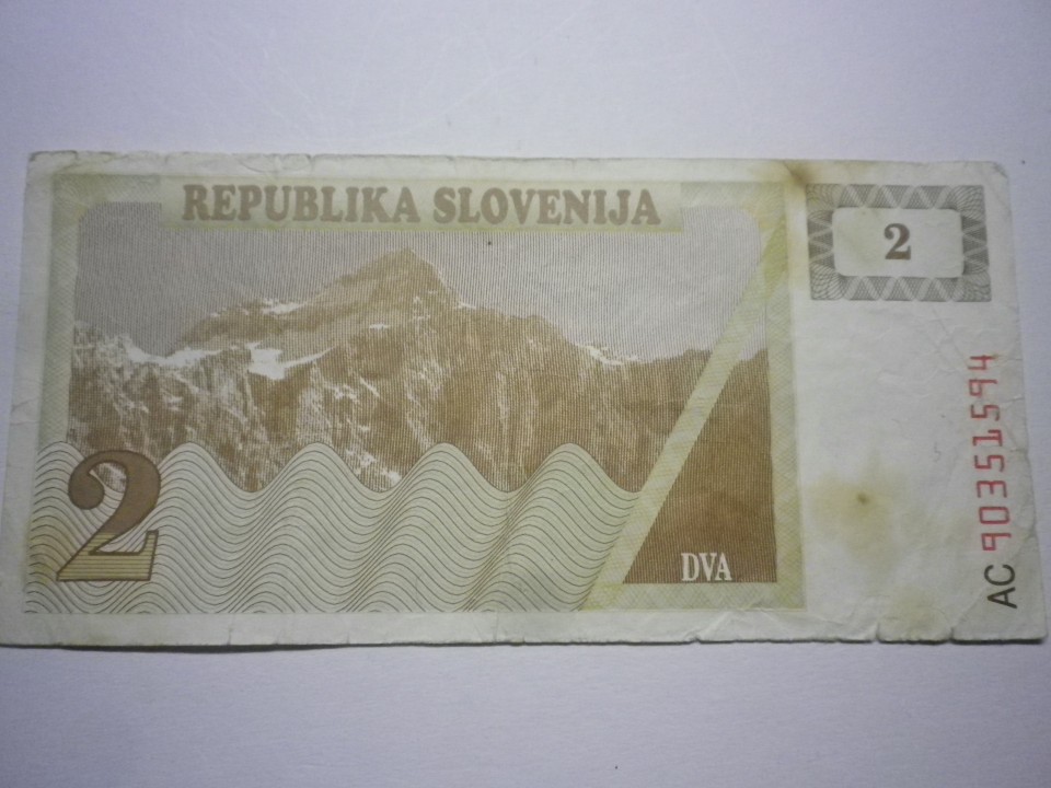 Slovenski tolarji, boni XF - foto povečava
