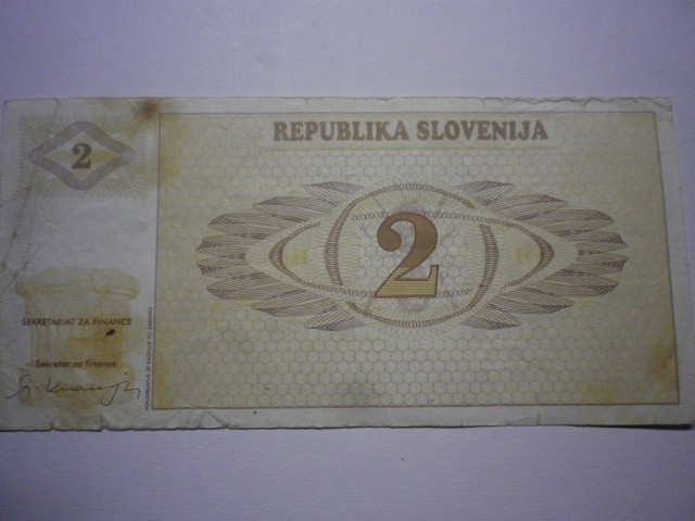Slovenski tolarji, boni XF - foto