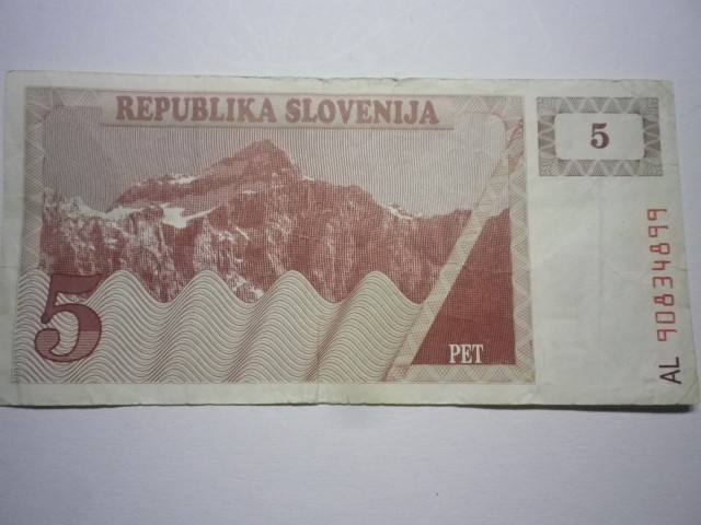 Slovenski tolarji, boni XF - foto