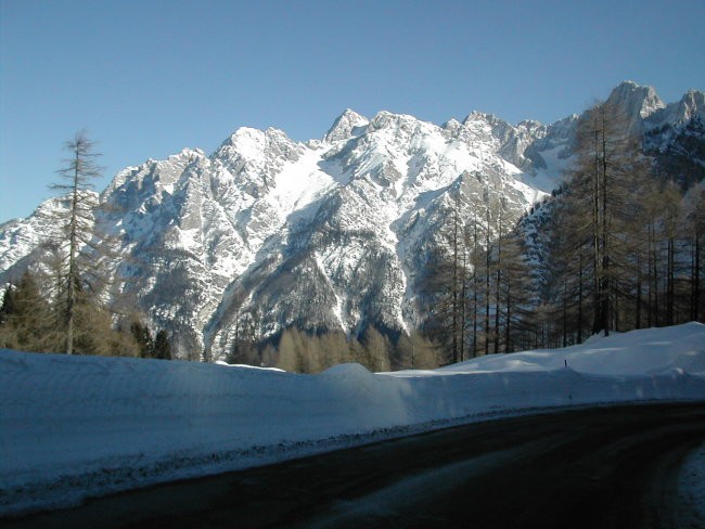 Vršič in okolica pozimi - foto povečava