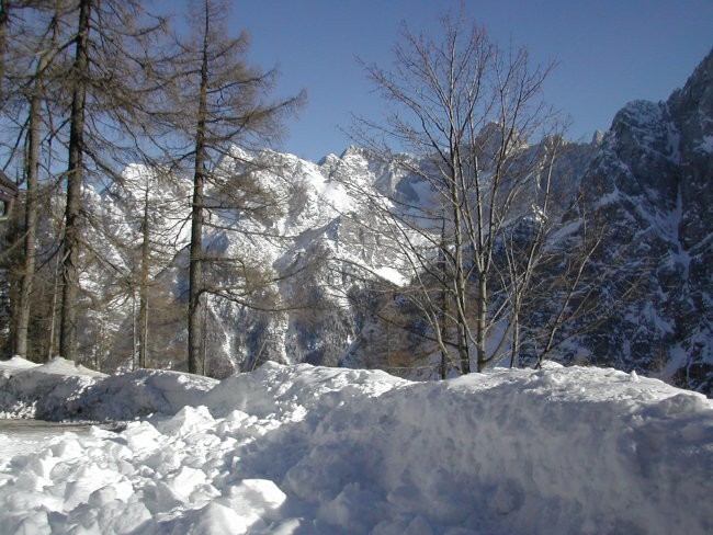 Vršič in okolica pozimi - foto povečava
