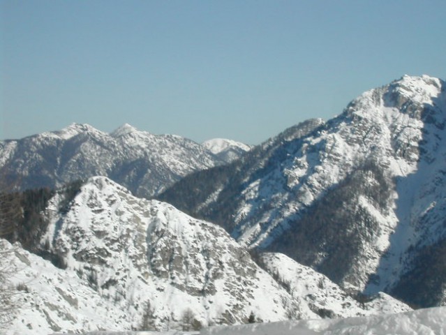 Vršič in okolica pozimi - foto