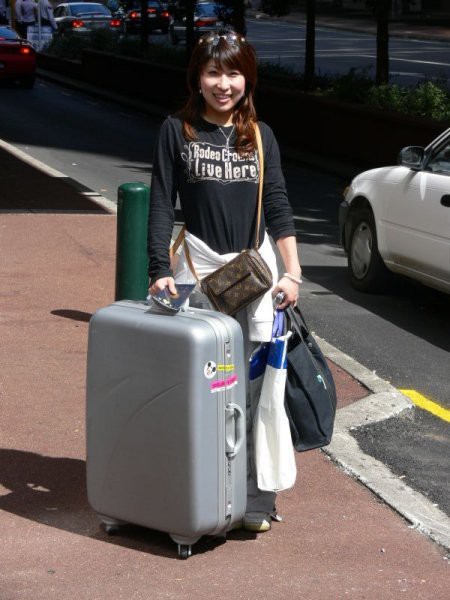 Yuka, zobarica z Japonske, moja sopotnica na busu.