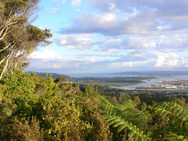 Pogled na Whangarei s Parahakija