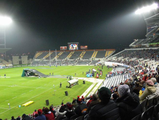 Rugby tekma Crusaders vs. Bulls, polfinale - Jade stadium(CHCH)