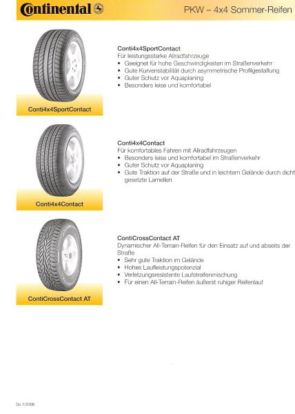 Continental-letne pnevmatike - foto