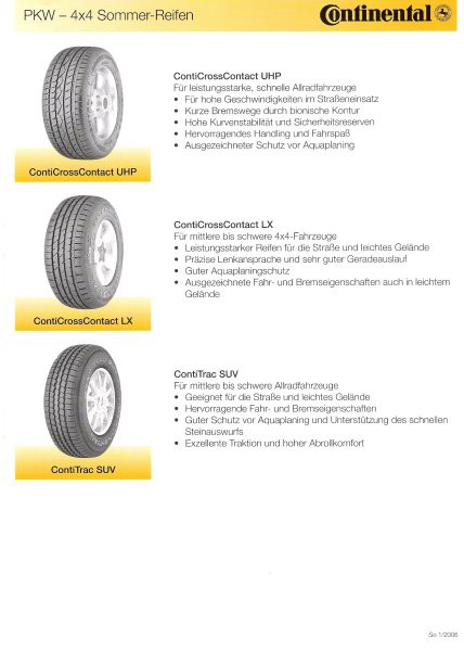 Continental-letne pnevmatike - foto