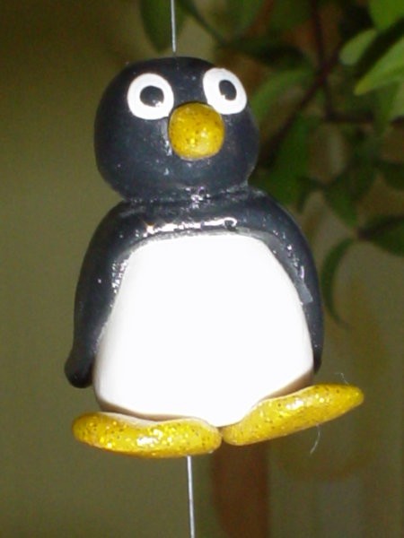 Pingvinček od spredaj :)