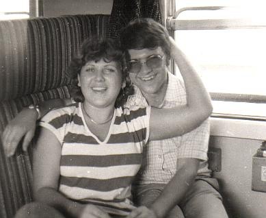 S sošolko na poti iz Zagreba 1980