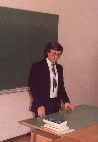 Na Teološki fakulteti v Ljubljani 1984