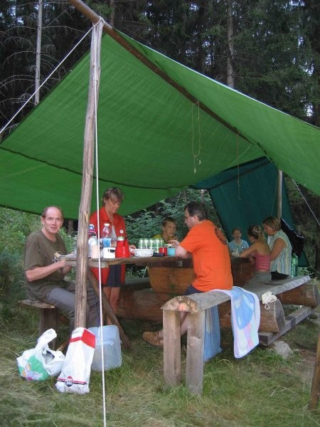 Skavtski tabor Zweibacherwiese 2006 - foto povečava