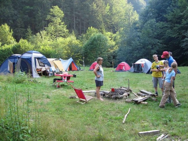 Skavtski tabor Zweibacherwiese 2006 - foto povečava