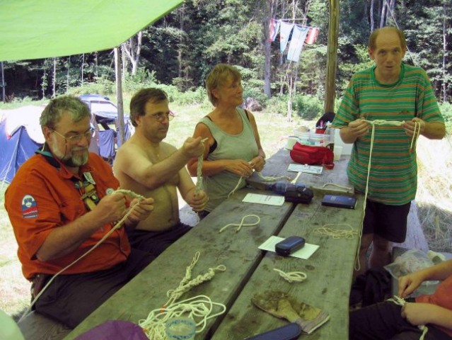 Skavtski tabor Zweibacherwiese 2006 - foto