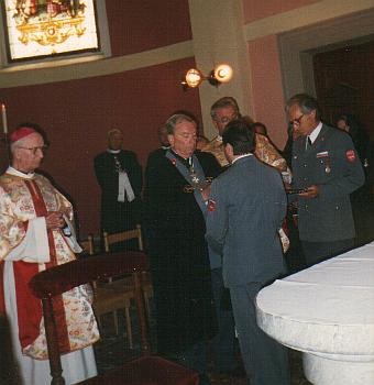 Sprejem v malteški red Šmarjeta 1997