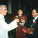 Cerkvena poroka v kapeli Srca Jezusovega 1992