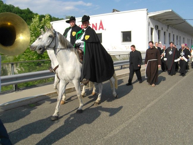 Poleg policijske je sodelovala tudi pohorska konjenica.