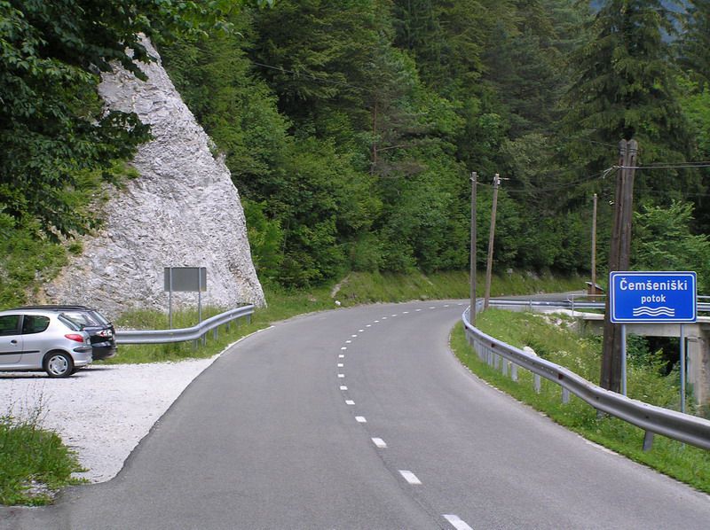 razširitev pri pritoku Čemšenika