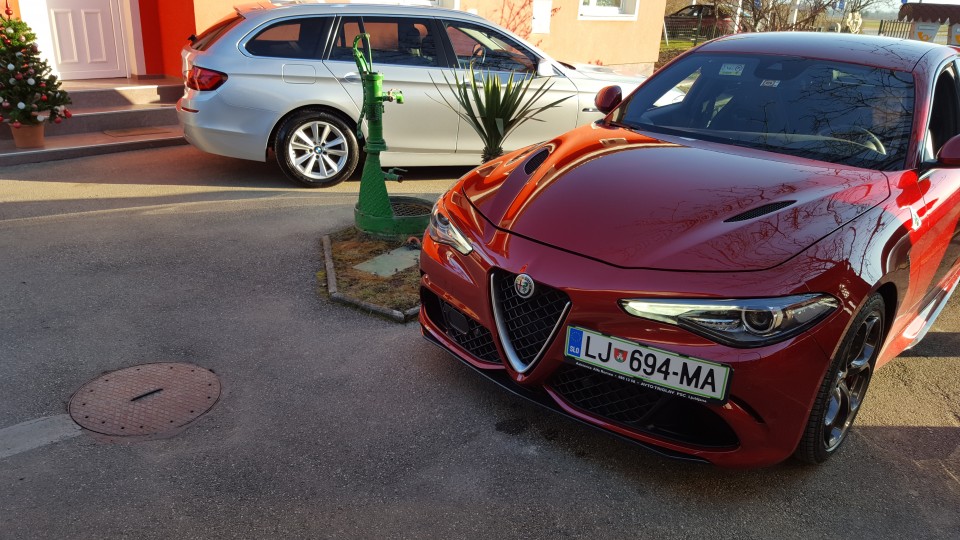 Alfa Romeo GIULIA QV 2,9 V6 (test) - foto povečava